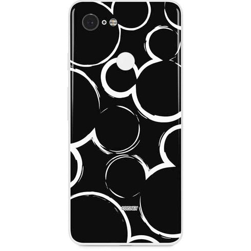 Disney Mickey Mouse Logo Pattern Google Pixel 3 Skin